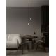 Pendule, Lustre suspendate - Pendul incastrabil LED stil minimalist 3000K NOTIC alb