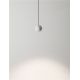 Pendule, Lustre suspendate - Pendul incastrabil LED stil minimalist 3000K NOTIC alb