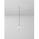 Pendule, Lustre suspendate - Pendul incastrabil LED stil minimalist 2700K NOTIC alb