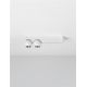 Plafoniere cu spoturi, Spoturi aplicate - Plafoniera cu 2 Spoturi LED stil minimalist 3000K NOTIC alb