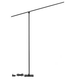 Lampadare - Lampa LED dimabila de podea directionabila TENSO negru
