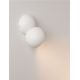 Spoturi tavan fals - Spot LED aplicat aluminiu LUSA alb