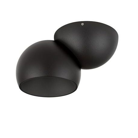 Spoturi tavan fals - Spot LED aplicat aluminiu LUSA negru