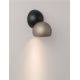 Spoturi tavan fals - Spot LED aplicat aluminiu LUSA negru/champagne