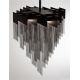 Candelabre, Lustre - Lustra LED suspendata design modern REVIA negru