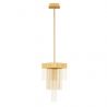 Lustra LED suspendata design modern REVIA aurie