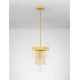 Pendule, Lustre suspendate - Lustra LED suspendata design modern REVIA aurie