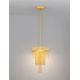Pendule, Lustre suspendate - Lustra LED suspendata design modern REVIA aurie