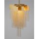 Pendule, Lustre suspendate - Lustra LED suspendata design modern REVIA aurie