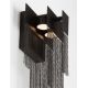 Aplice, corpuri de iluminat pentru pereti - Aplica LED design modern REVIA negru