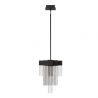 Lustra LED suspendata design modern REVIA negru