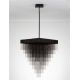 Candelabre, Lustre - Lustra LED suspendata design modern REVIA negru