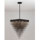 Candelabre, Lustre - Lustra LED suspendata design modern REVIA negru
