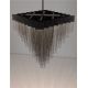 Candelabre, Lustre - Lustra LED suspendata design modern REVIA negru