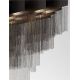 Candelabre, Lustre - Lustra LED suspendata design modern REVIA negru