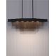Candelabre, Lustre - Lustra LED suspendata design modern REVIA negru