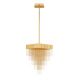 Lustra LED suspendata design modern REVIA aurie