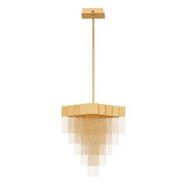 Pendule, Lustre suspendate - Lustra LED suspendata design modern REVIA aurie