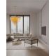 Candelabre, Lustre - Lustra LED suspendata design modern REVIA aurie