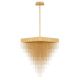 Lustra LED suspendata design modern REVIA aurie