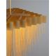 Candelabre, Lustre - Lustra LED suspendata design modern REVIA aurie