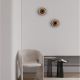 Aplice, corpuri de iluminat pentru pereti - Aplica LED stil minimalist Doris negru