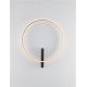 Aplice, corpuri de iluminat pentru pereti - Aplica circulara perete sau tavan LED CCT SEMPER 60cm