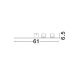 Plafoniere - Plafoniera LED design modern VEA