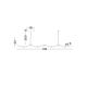 Pendule, Lustre suspendate - Lustra LED suspendata design modern VEA