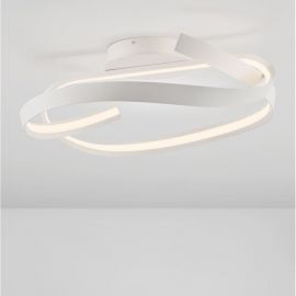 Lustre aplicate - Lustra aplicata LED CCT OLIA aluminiu alb