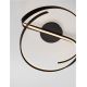Lustre aplicate - Lustra aplicata LED CCT OLIA aluminiu negru
