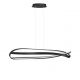 Pendule, Lustre suspendate - Lustra suspendata LED CCT OLIA aluminiu negru