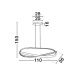 Pendule, Lustre suspendate - Lustra suspendata LED CCT OLIA aluminiu negru