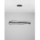 Pendule, Lustre suspendate - Lustra suspendata LED CCT OLIA aluminiu negru