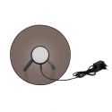 Lampa LED design ambiental Esti maro inchis