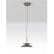 Pendule, Lustre suspendate - Lustra LED design ambiental Esti maro inchis 23cm
