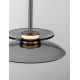 Pendule, Lustre suspendate - Lustra LED design ambiental Esti fumuriu 23cm
