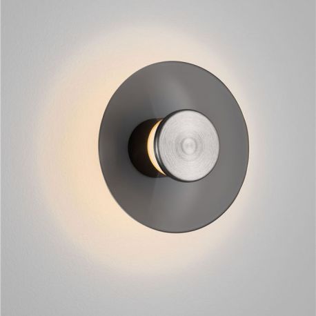 Aplice, corpuri de iluminat pentru pereti - Aplica LED design ambiental Esti fumuriu 15cm