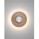 Aplice, corpuri de iluminat pentru pereti - Aplica LED design ambiental Esti maro inchis 15cm