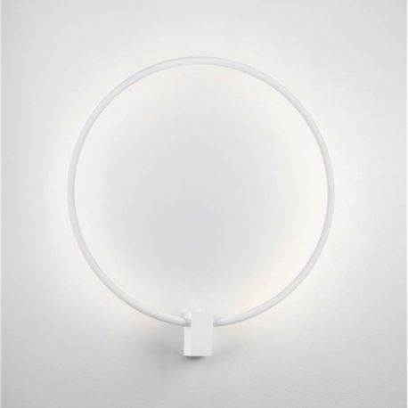 Aplice, corpuri de iluminat pentru pereti - Aplica de perete circulara LED CCT CERCIO 50cm alb