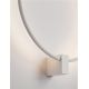 Aplice, corpuri de iluminat pentru pereti - Aplica de perete circulara LED CCT CERCIO 50cm alb