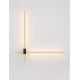 Aplice, corpuri de iluminat pentru pereti - Aplica de perete liniara LED CCT PEAK auriu