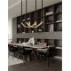 Candelabre, Lustre - Lustra LED suspendata design elegant LAZURA