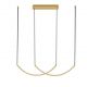 Candelabre, Lustre - Lustra LED suspendata design elegant LAZURA