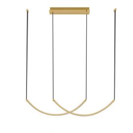 Lustra LED suspendata design elegant LAZURA