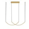 Lustra LED suspendata design elegant LAZURA
