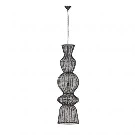 Lustra/Pendul design natural BREENA negru
