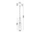 Pendule, Lustre suspendate - Lustra/Pendul design natural BREENA negru