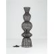 Lampadare - Lampa de podea design natural BREENA negru