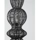 Lampadare - Lampa de podea design natural BREENA negru